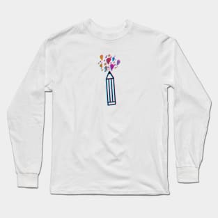 Artist Pencil Long Sleeve T-Shirt